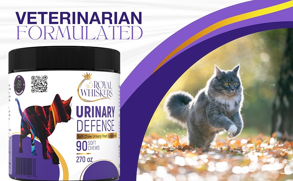 Royal Whiskers Urinary Defense Chews for Cats