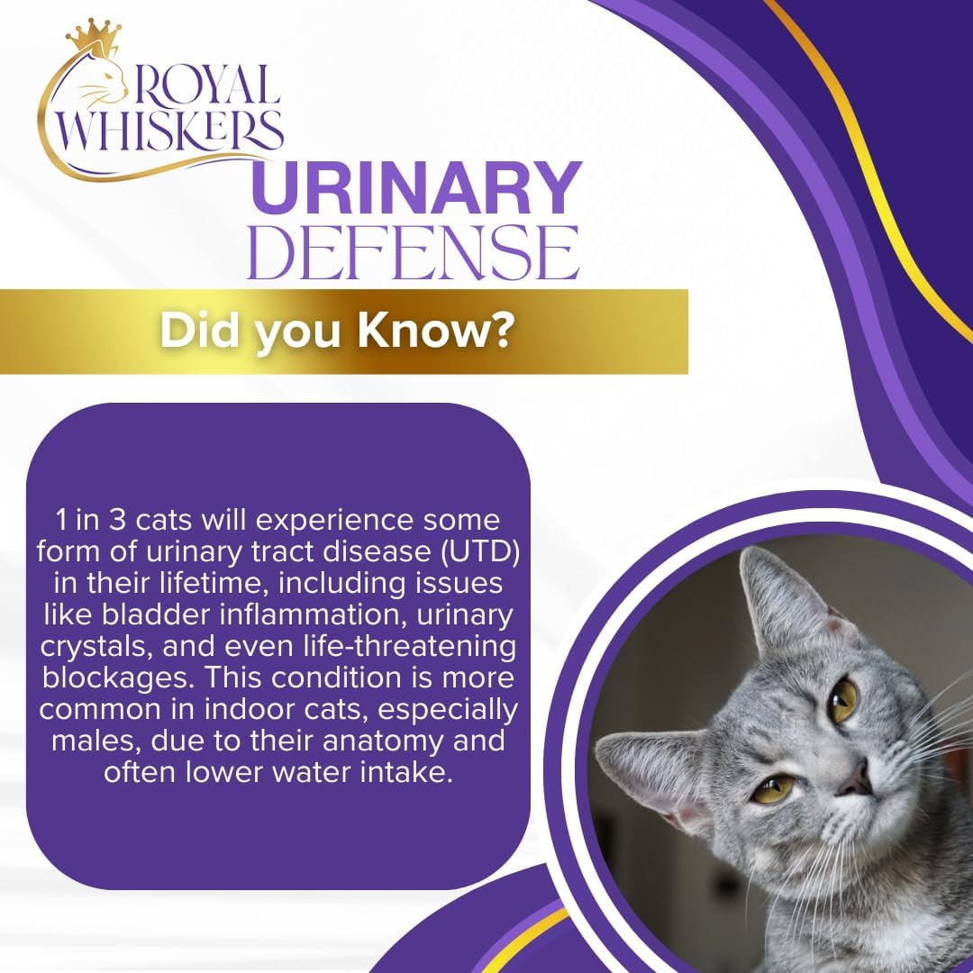 Royal Whiskers Urinary Defense Chews for Cats